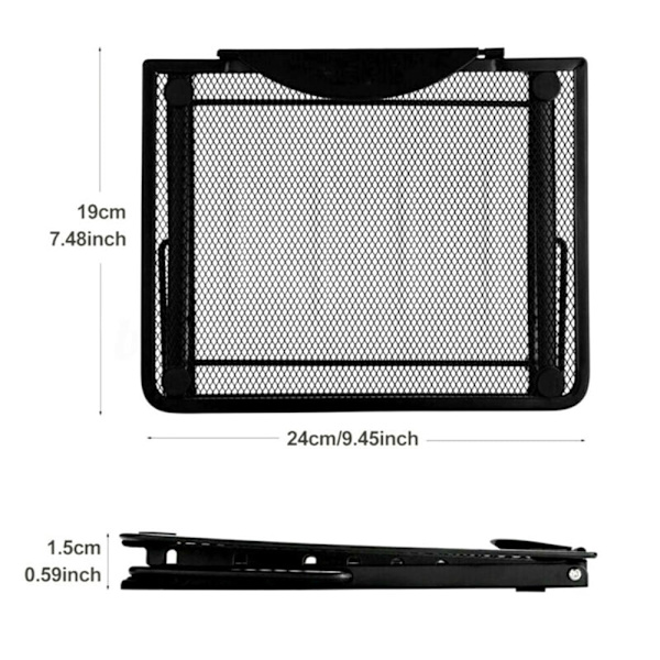 Metallstativhållare Fällbar för Diamond Painting LED-lampor Laptop
