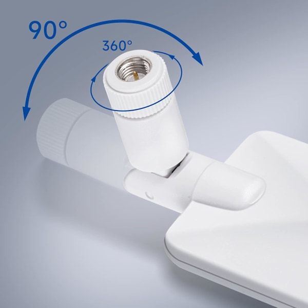 2 Pakke 4G LTE Mobilantenne SMA Hann 9dBi Hvit Kompatibel med Huawei B525 B535 B310 Bb311 B315 B315s B593 E518