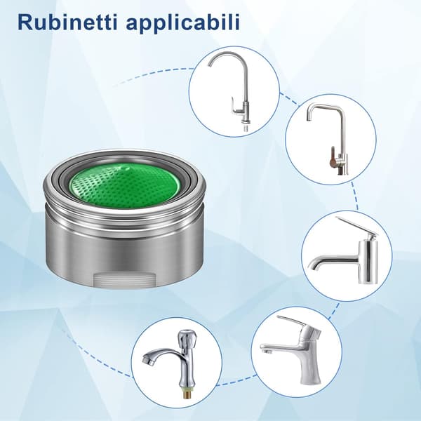 （11mm*23.5mm, 2 Udvendige Hane-luftere）, 2 Hane-luftere,