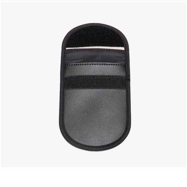 PU bilnyckelväska (svart) bilnyckel signalskydd väska nyckelväska nyckel