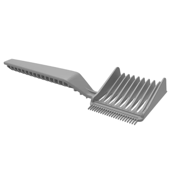 1 gray hairdresser's comb, portable hairdresser's tool,