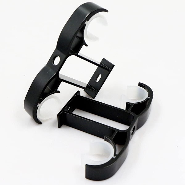 4-pack Justerbara Gardinstångsbeslag - 14 x 8,2 cm - Vägg