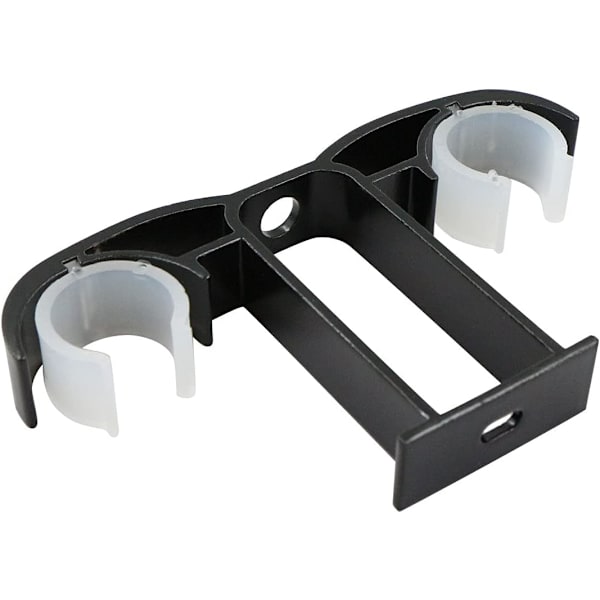 4 kpl säädettävät verhokiskon kiinnikkeet - 14 x 8,2 cm - Seinä