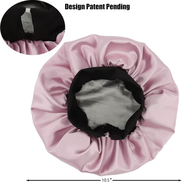 Satin Bred Elastisk Sovehue til Sovehue Hat Hår