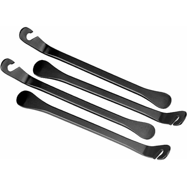 4 st Cykel Däck Spackel Metall, Däck Spackel, Hållbar Svart Däck Spackel Spade, Däck Spackel Cyklist Reparationsverktyg för att ta bort Cykeldäck, Cykeldäck Verktyg
