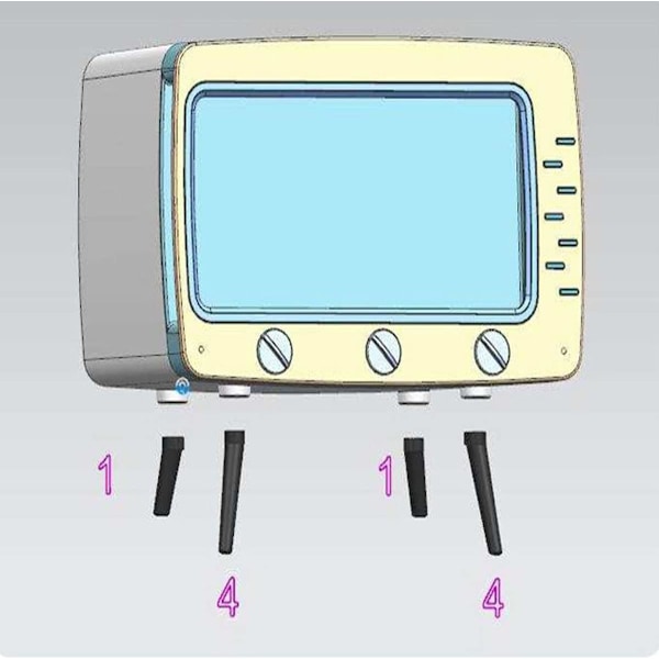 1 stk (Grønn) 2 i 1 Mobiltelefon Visningsbrakett & TV-vev