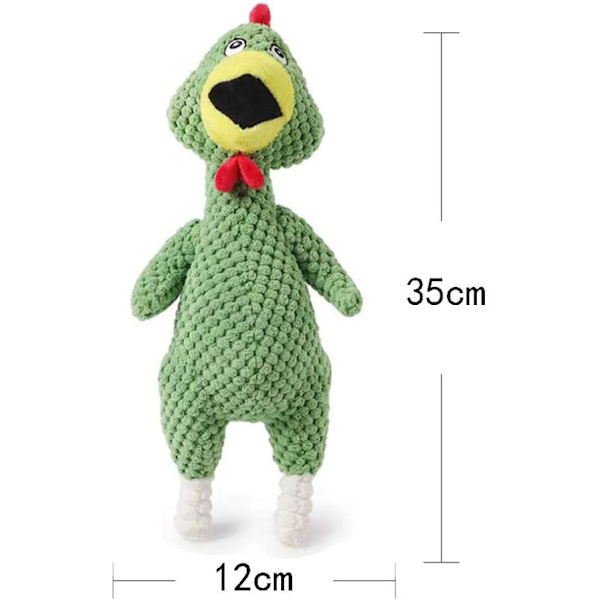 Plush Hundeleksak, Ananasfärgad Plyschleksak, Husdjurs Tuggleksaker, för