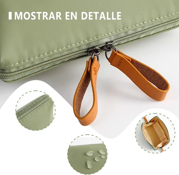 Rejsetaske til Kvinder, Rejsemakeuptaske, Kosmetikpose med Rum