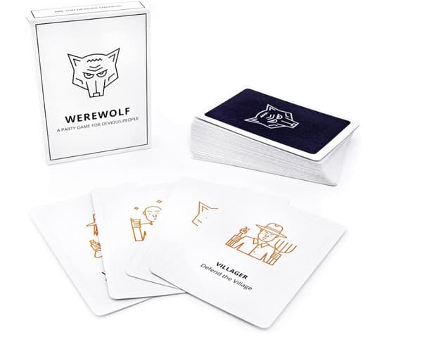 Engelsk versjon av Werewolf devious little white wolf casual