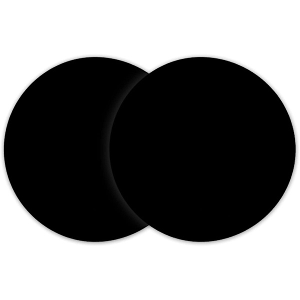 2-pack Mikrovågsugnsmatta i silikon, mångsidig, 40 cm