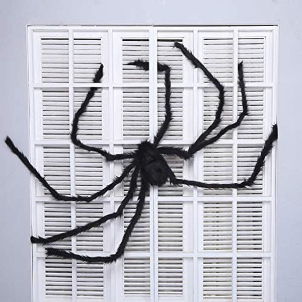 Store Edderkopper Halloween Gigant Edderkop Dekorationer Store Halloween