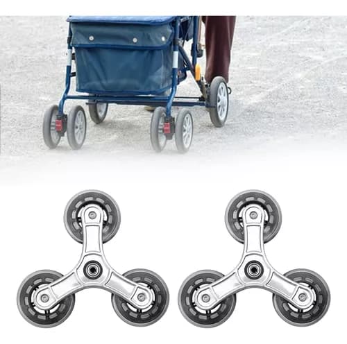 2 Fällbara Hjul för Kundvagn, Hjul