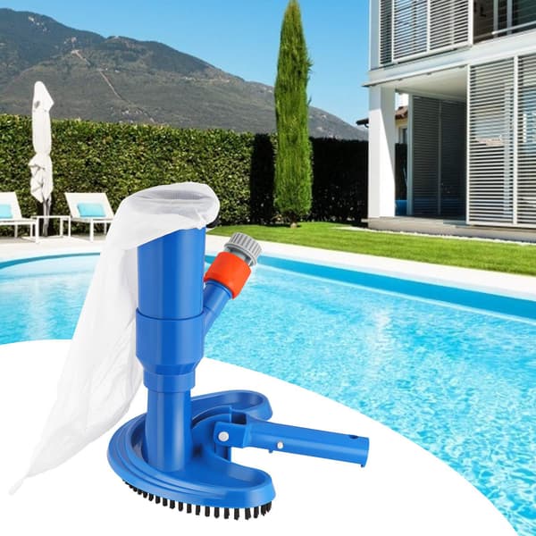 Simbassugare för pool, jetborste med