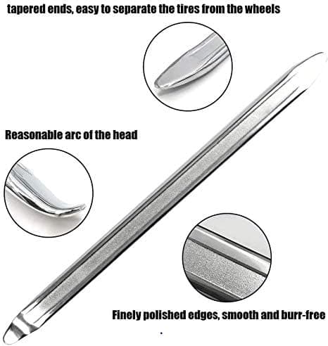 3-delad däckjärn, 30 cm manganstål däckjärn sked däck