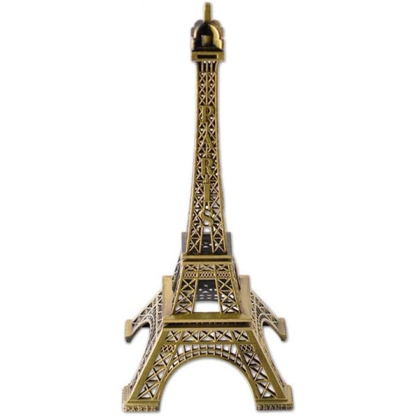 Eiffeltornet Modell- 32cm Eiffeltornet metallstaty Eiffeltornet