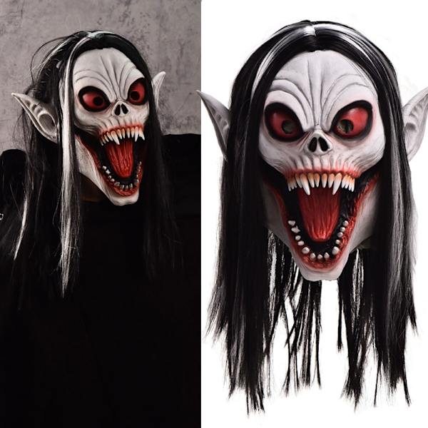 Morbius Vampyr-Hårmaske 1 stk