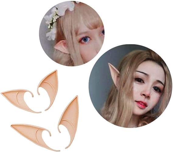 8 Par Pixie Fairy Elf Ører, Latex Fairy Pixie Elf, Cosplay