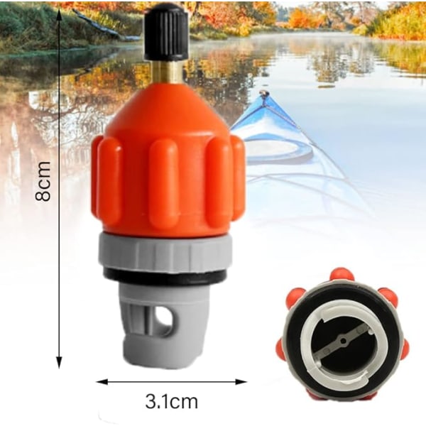 Kajakadapter, 2 st Sup-pumpadapter, Stand Up Paddle Board Sup