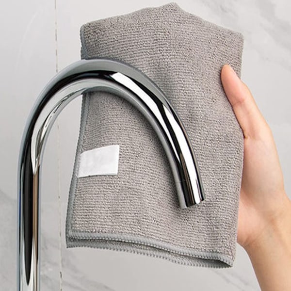 30cm x 30cm Harmaat Mikrokuitu Puhdistusliinat, 12 Pakkausta Paksuja