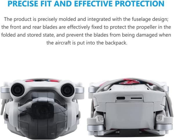 DJI MINI 3PRO -paketin meloja-teränpidike potkureille