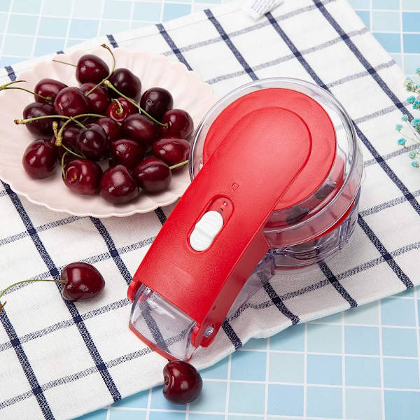 1 stycke (röd) Multi Cherry Stoner, Cherry Pitter, Professionell