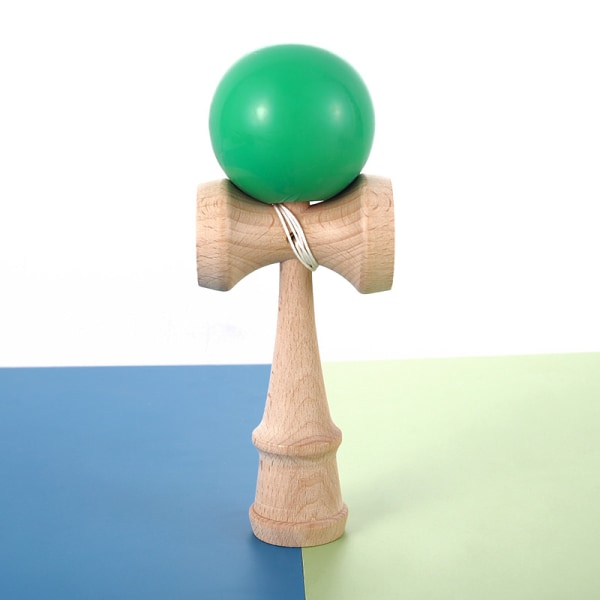 Lake Blue Barnleksaker Stor Färdighetsboll Svärdboll Rolig Trä