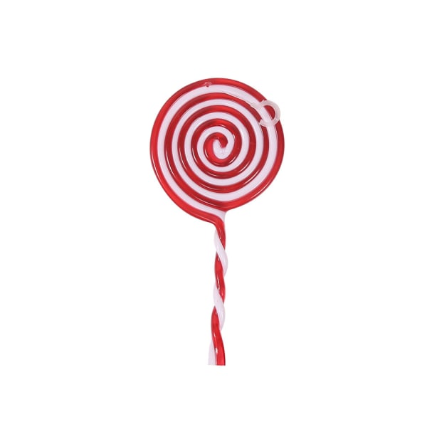 Julgranspynt i form av lollipop, juldekorationer