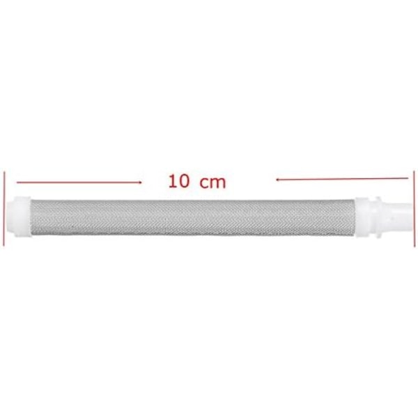 10cm, 5 st, in-line 60 mesh luftlös sprutpistolfilter filter