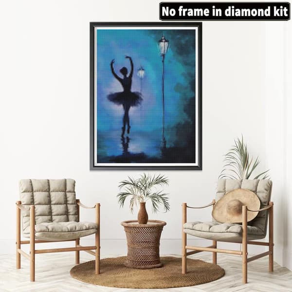 DIY 5D Diamantmaleri Komplettsett Dansere, Diamantbroderi