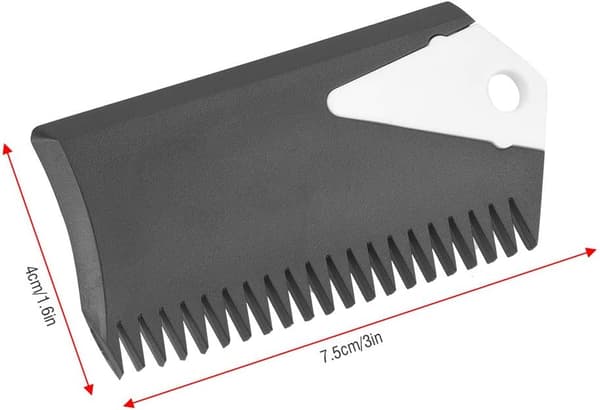 Surfevokskam, 2 stk. Surfboard kam Surfboard voks fin