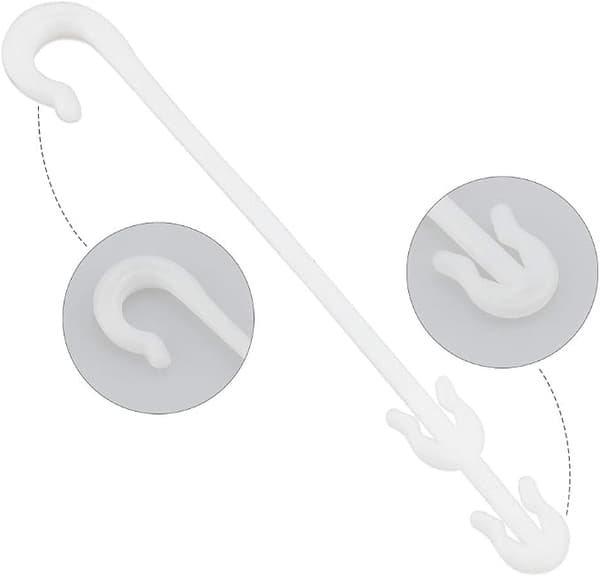 100 st 9,5 cm Tomathållare Klipp Växt Tomat J - Form Tomat