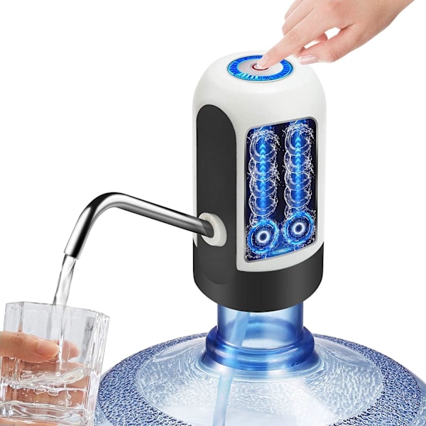 Vanddispenser til vanddunke, Automatisk Genopladelig Flaske, Universal Enhed til, Skole, Kontor, Hjem,bo