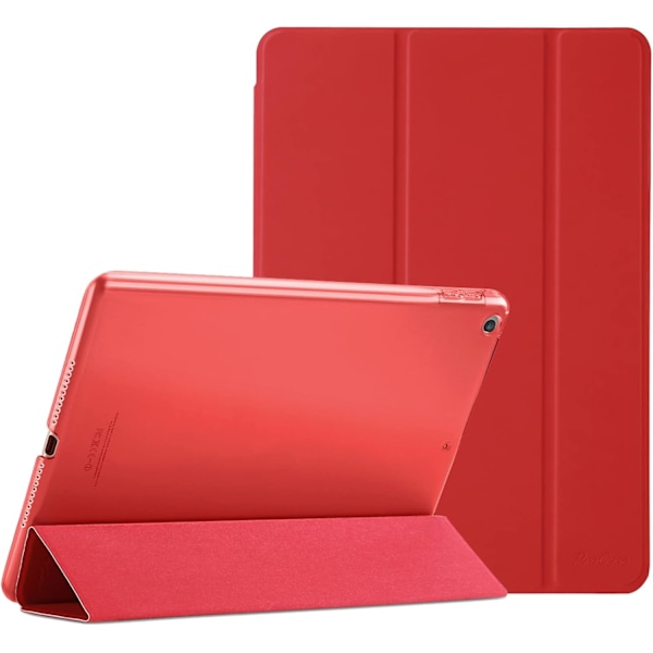 Smart Case för iPad 9,7 tum iPad 6:e/5:e generationen 2018 2017 (Modell: A1893 A1954 A1822 A1823), Ultra Smalt Lätt