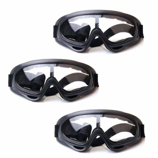 3-pack Säkerhetsglasögon för barn, utomhusspelglasögon för Nerf