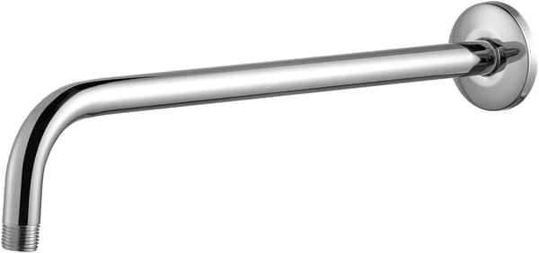 Veggmontert dusjhode (total elektroplettering lengde er 19 cm)