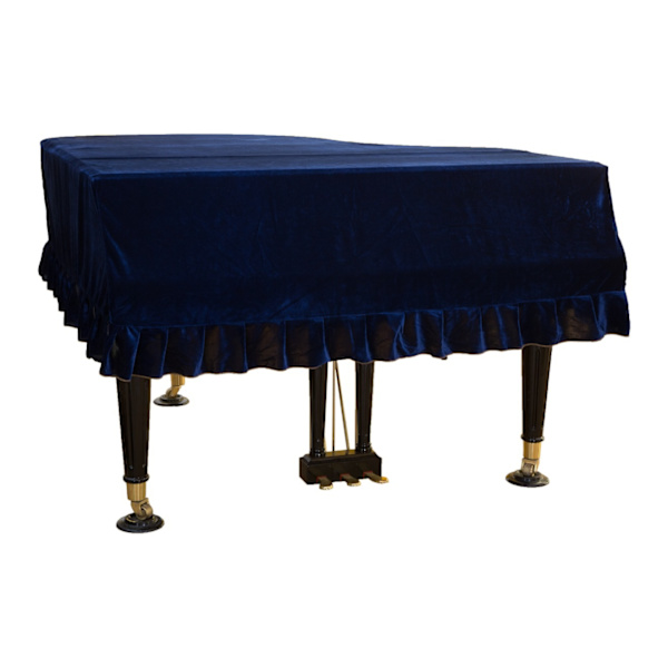 Rött Stort Pianostøvskydd (230CM)