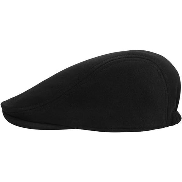 Cap för män justerbar platt vintage Lvy-hatt