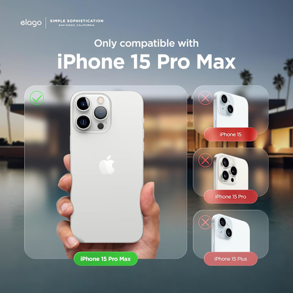 Nestemäinen silikonikuori iPhone 15 Pro MAX:lle, Premium-silikoni, koko kehon suojakuori [Iskunvaimennusrakenne 4 kerrosta], Pehmeä naarmuuntumaton mikrokuituvuori (Kirkas vaaleanpunainen)