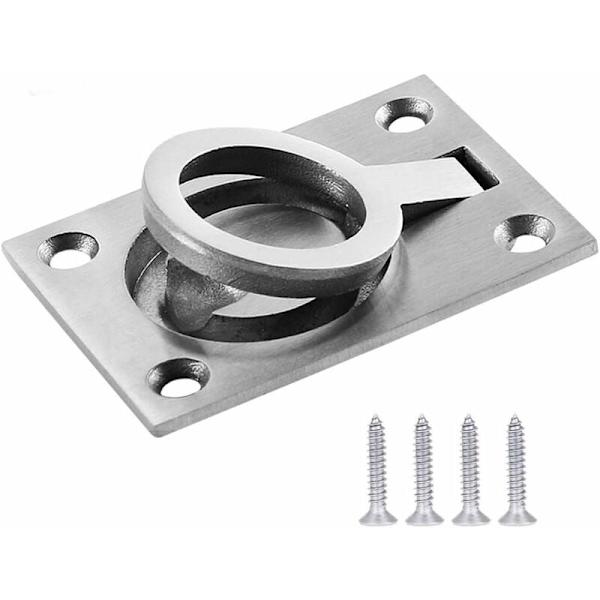 100 st aluminiumhylsor, vajerhylsor i aluminium, aluminiumklämma med dubbla hylsor för vajrar, flygplansvajer, silver (1,5 mm / 0,06 tum)