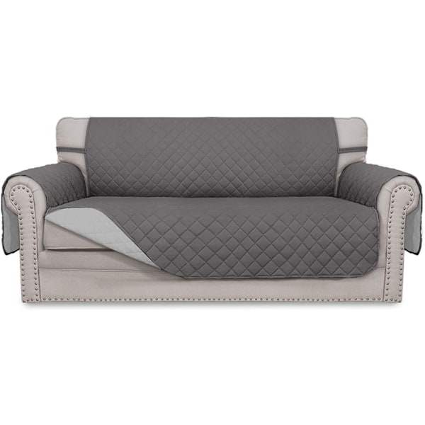 Easy-Going Sofa Cover (Oversized Loveseat, Grå/Lysegrå)