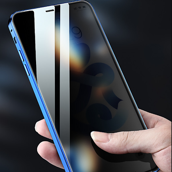 1 Paketti Anti Peeping -kotelo iPhone 13 Pro Maxille, Temperoitu Lasi