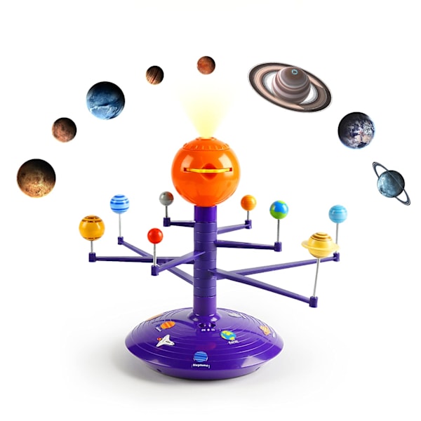 Planetarium-projektor med 8 planeter STEM romleker