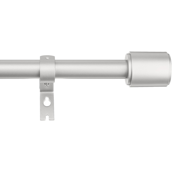 Justerbara Gardinstångs Väggfästen, 2-pack, Silver