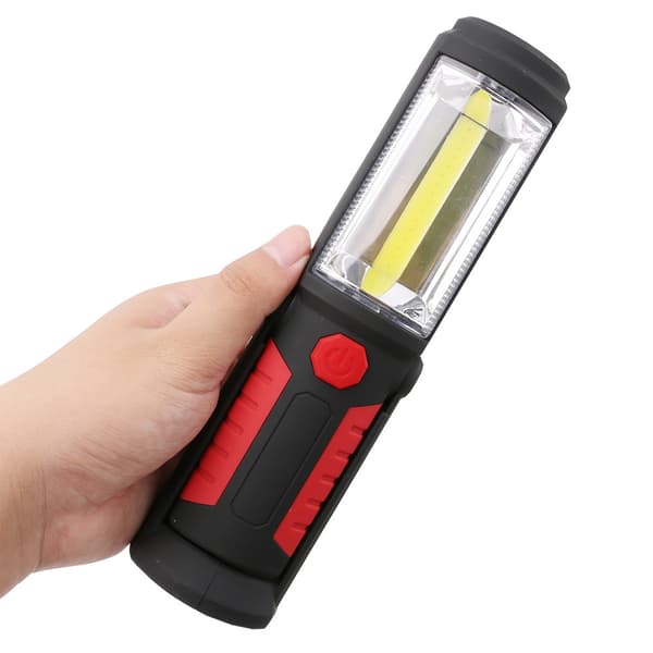1 stk LED COB tørcellemotork lys to-trinns hvitt lys