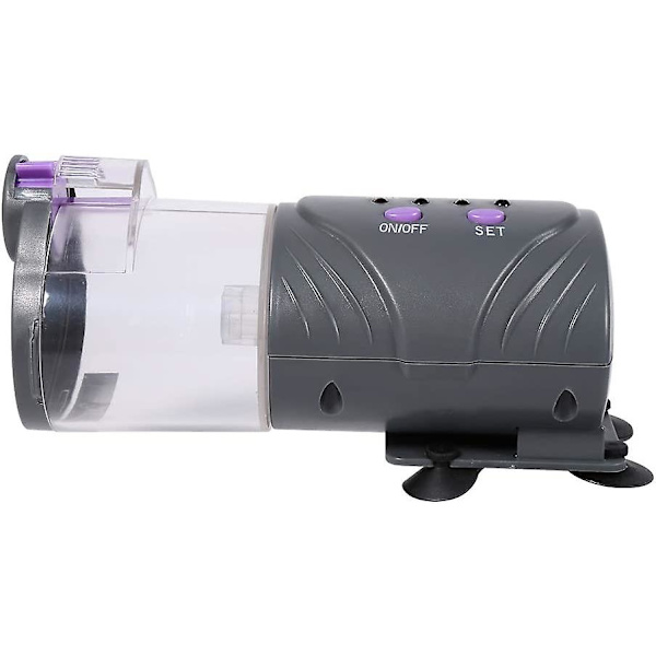 Fiskeautomat, Automatisk Akvariefiskeautomat Batteridrevet, Guldfisk Foder Timer