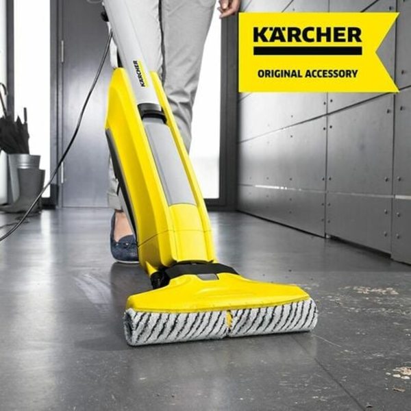 Kärcher Stone Roller Set til alle Kärcher FC og EWM 2 (vaskbar, fnugfri, maskinvaskbar ved 60°C, til holdbare hårde gulve, sten, keramik)