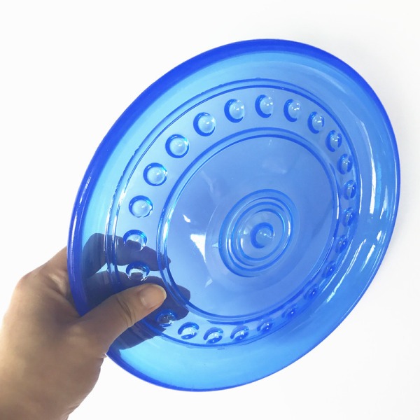 23cm Hundeleke - Frisbee i Gummi