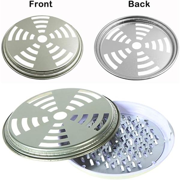 Myggspiralhållare, 4-pack Rökelseask Sandelträ Mygg