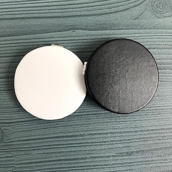 1 stk Makeup Spejl, 7 CM Rundt Foldbart Spejl, Professionelt