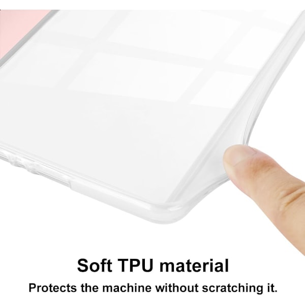 7-tums Kindle Paperwhite Fodral (12:e generationen - 2024), Ultraklart, Mjukt, Flexibelt, Transparent, Sömn/Automatisk väckning